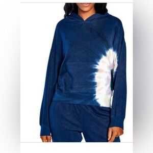 Wild Fox dark blue Tie Dye Hoodie Hadley size XS brand new‎